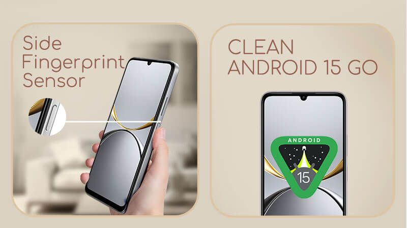 Lava Bold N2 Pro Smartphone Security and Sensor